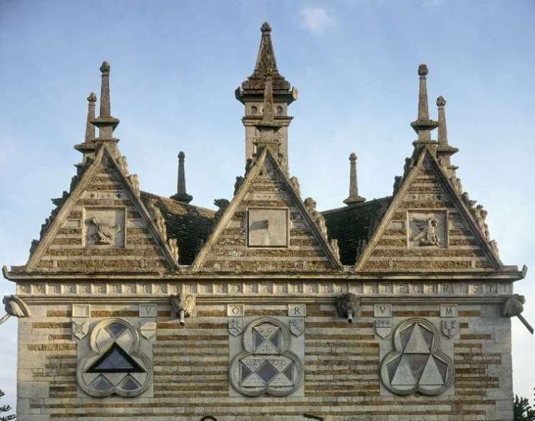Part of Triangular Lodge. 